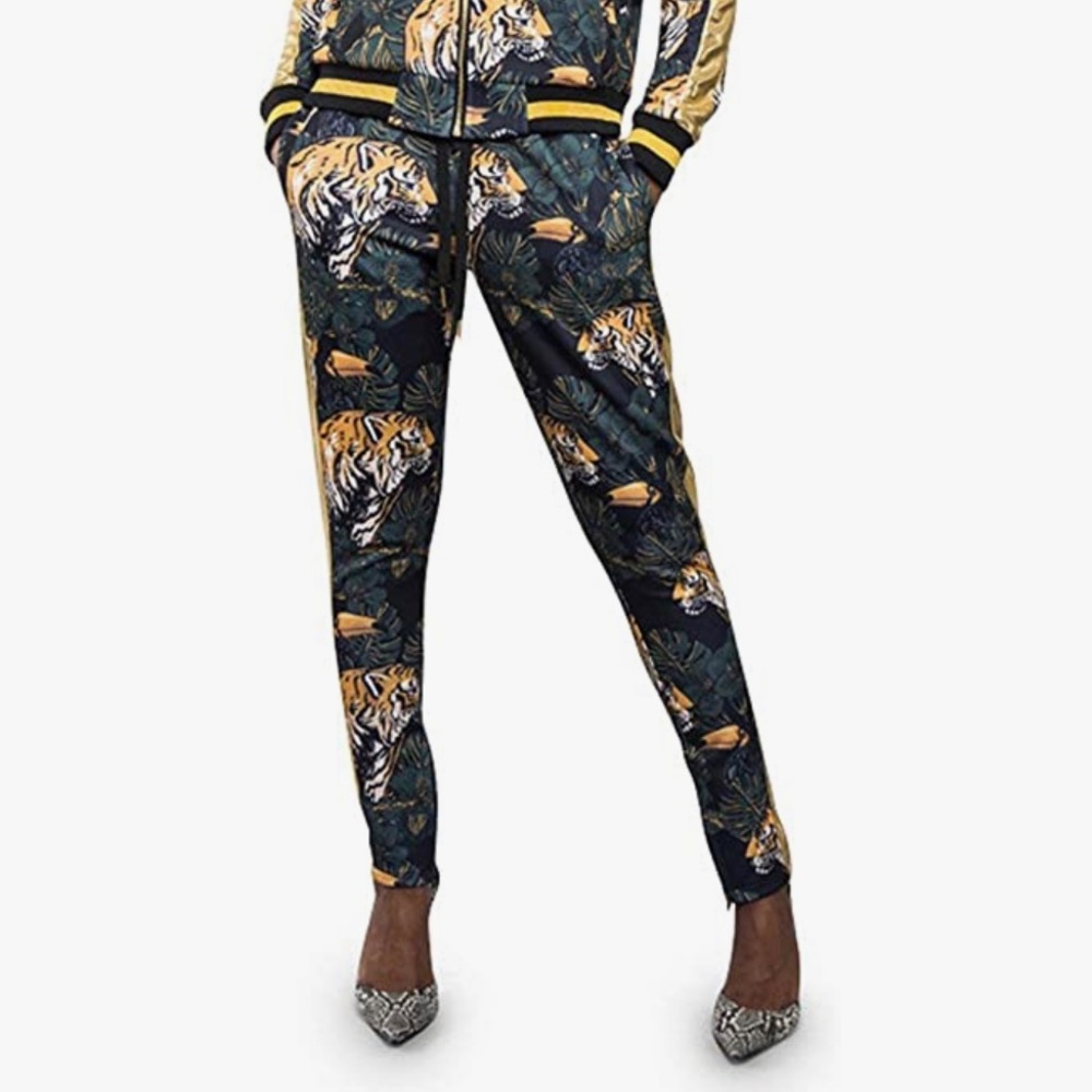 NWT Black Tiger Jogger Pants